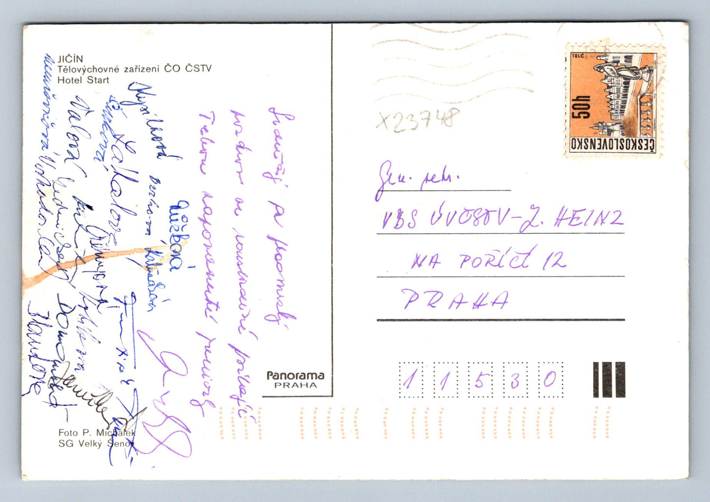 Postcard JIČÍN (X23748)