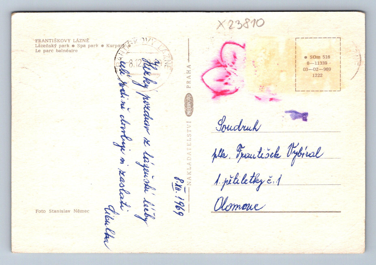 Postcard FRANCIS SPA (X23810)