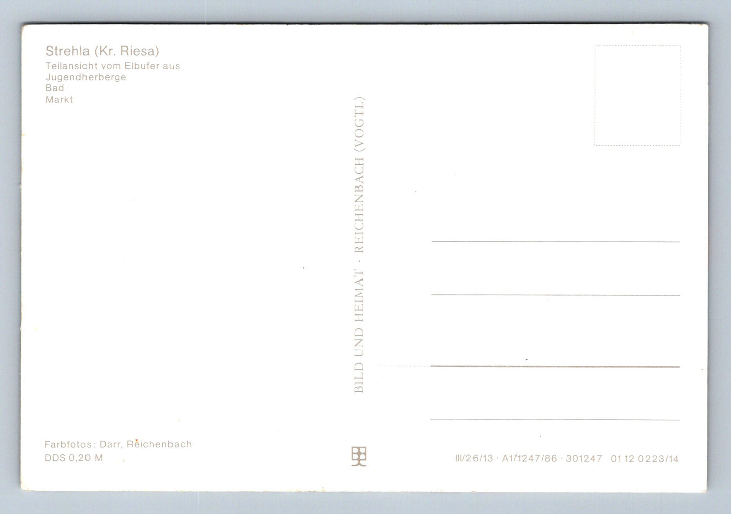 Postcard Grüs aus Strehla Strehla (Kr.Riesa) (JN1674)