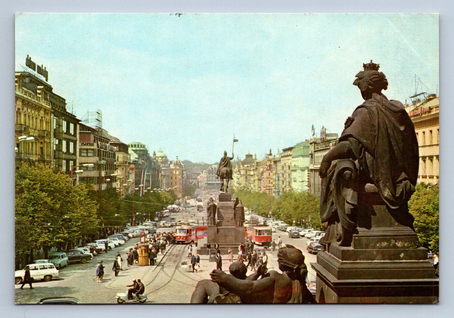Pohlednice Praha Václavské náměstí (JN1734)