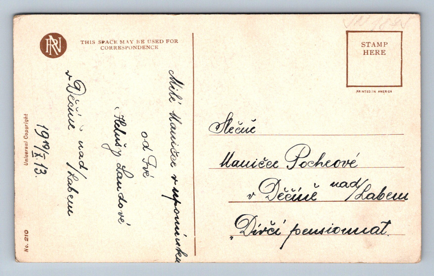 Pohlednice Žena text Joyful Calm (JN1875)