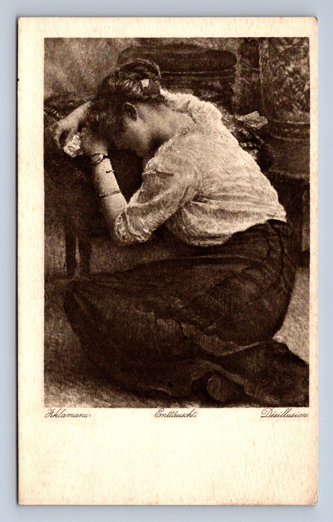 Pohlednice Zklamaná Prof.v.Bukovac pinx. (JN1905)