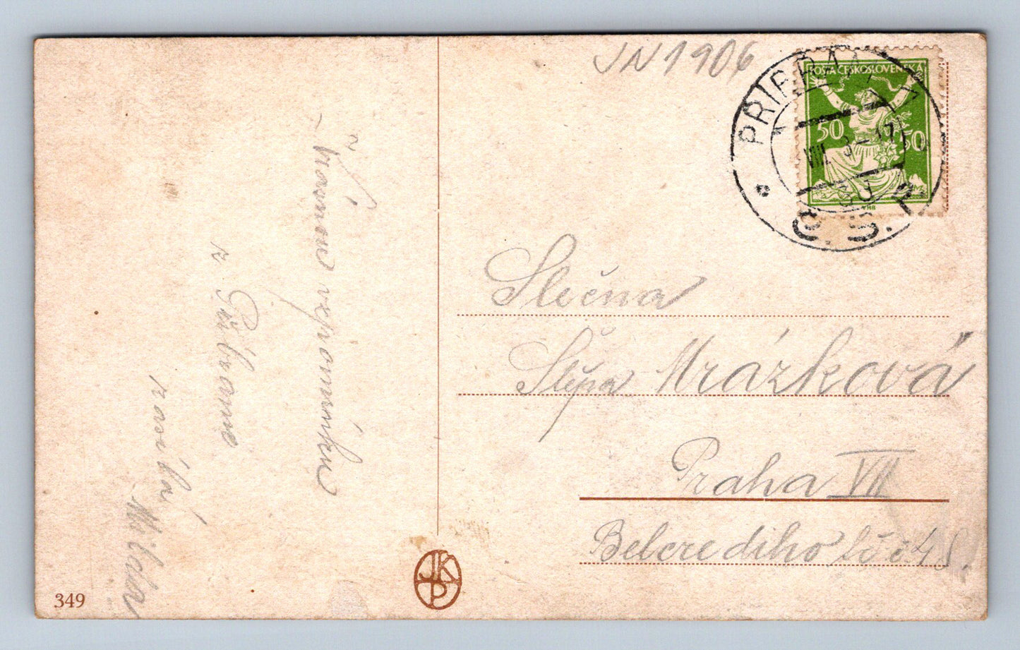 Postcard K. Klár St. Peter in the South Tyrol (JN1906)