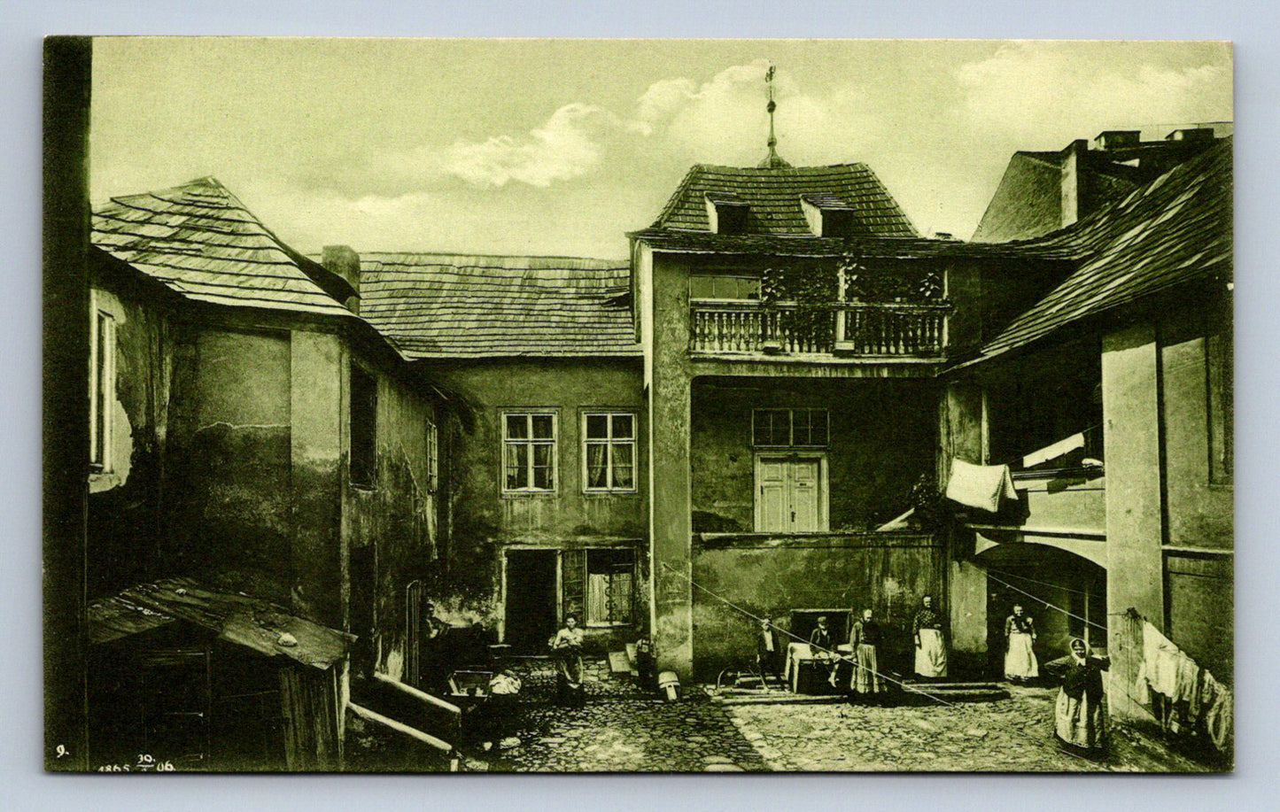 Pohlednice Praha, Podskalí, Právo plavecké (JN2085)