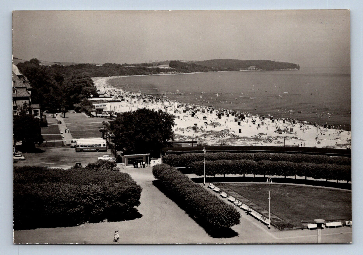 Pohlednice Sopot Pláž Grand Hotel (JN2357)