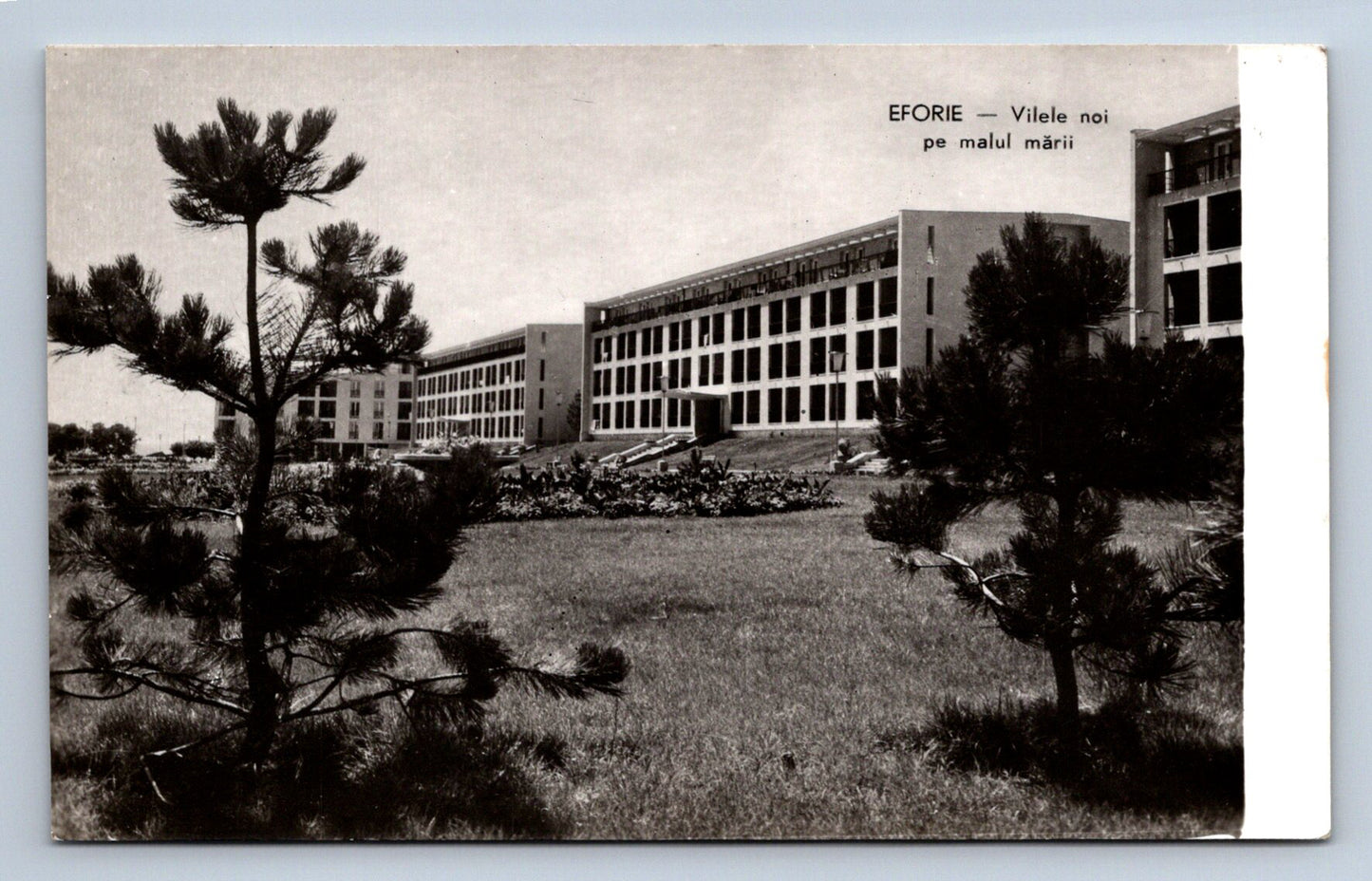 Pohlednice Eforie Vilele noi pe malul marii budovy (JN2460)