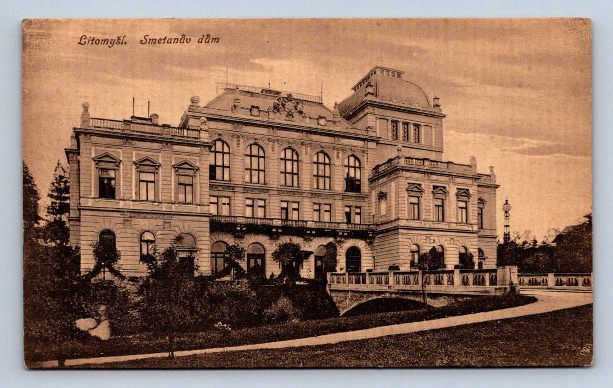 Pohlednice LITOMYŠL - SMETANŮV DŮM (ST1174)