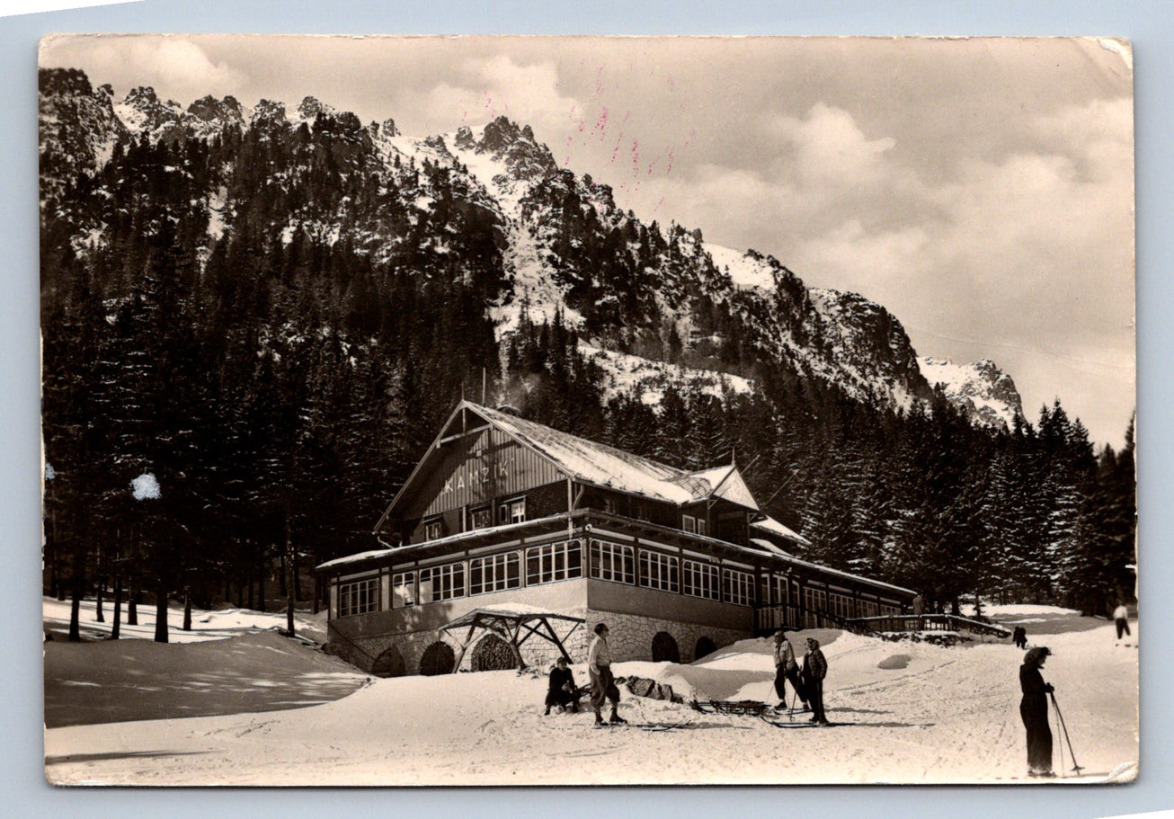 Pohlednice VYSOKÉ TATRY - CHATA KAMZÍK 1303 M (ST1283)