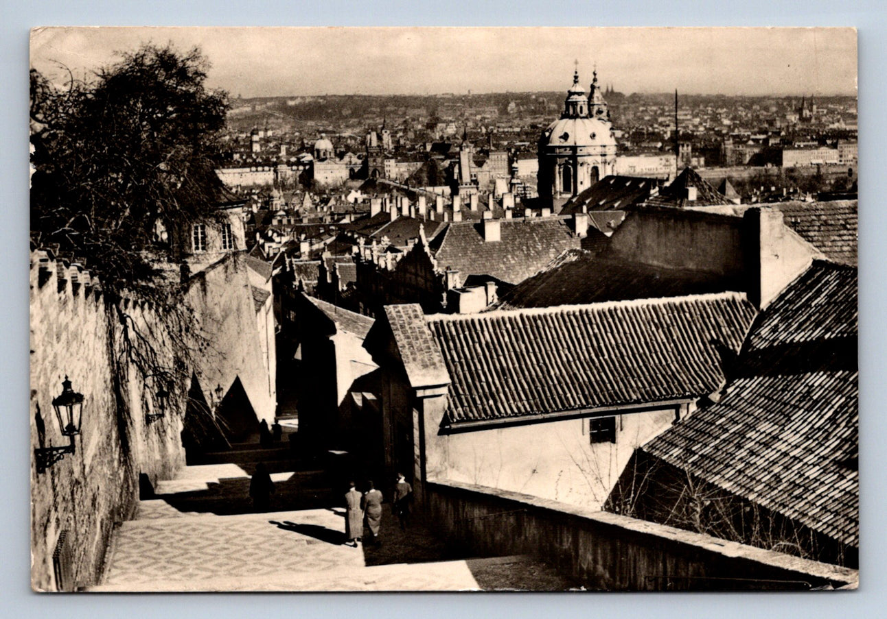 Pohlednice PRAHA - NOVÉ ZÁMECKÉ SCHODY (ST1293)