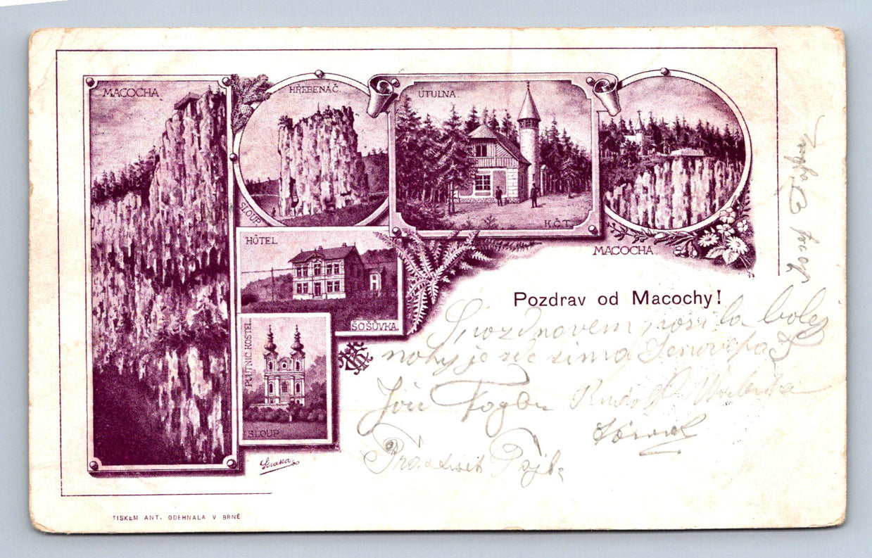 Pohlednice POZDRAV Z MACOCHY KOLÁŽ (ST1572)