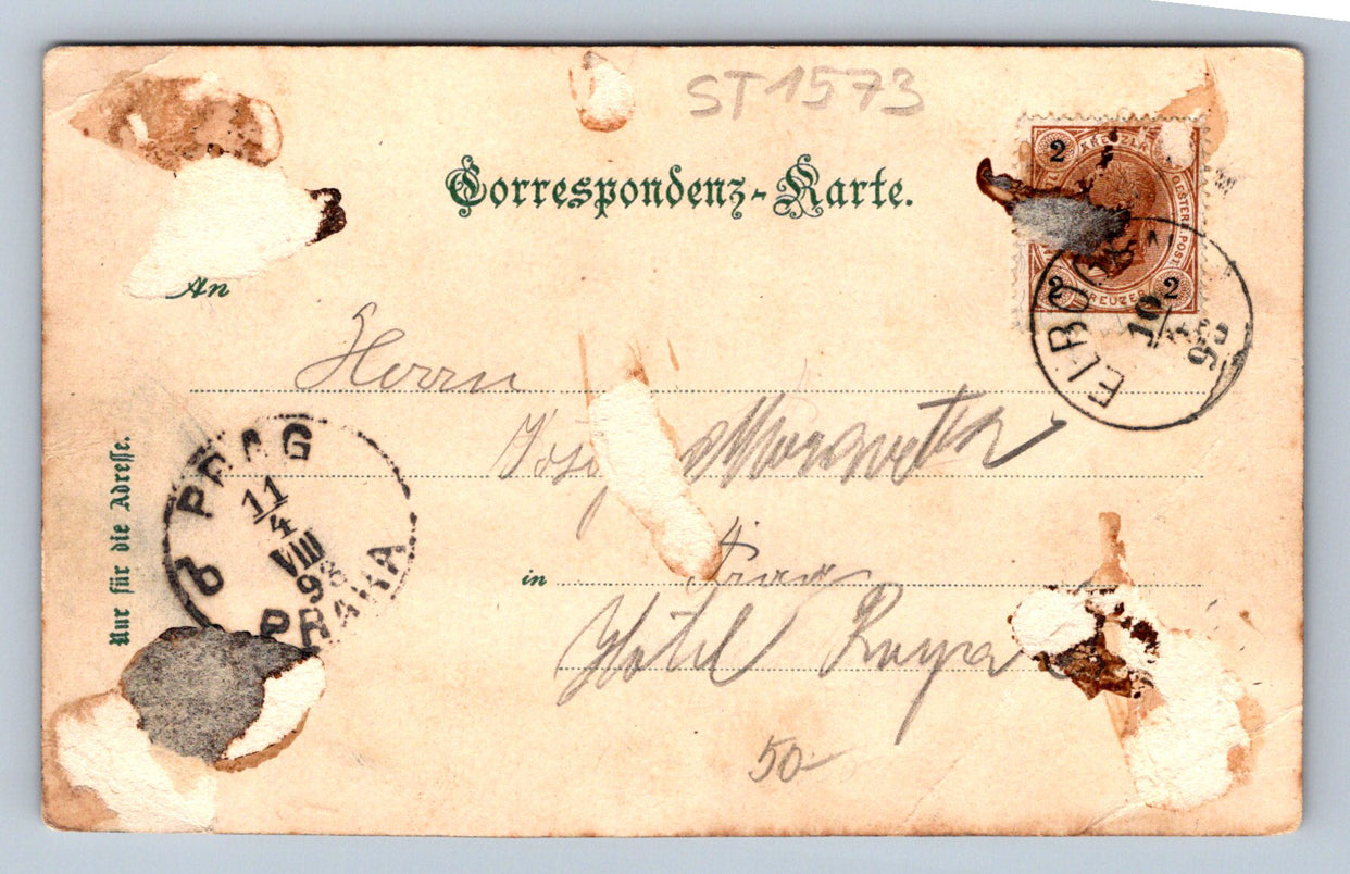 Pohlednice GRUSS AUS ELBOGEN (ST1573)