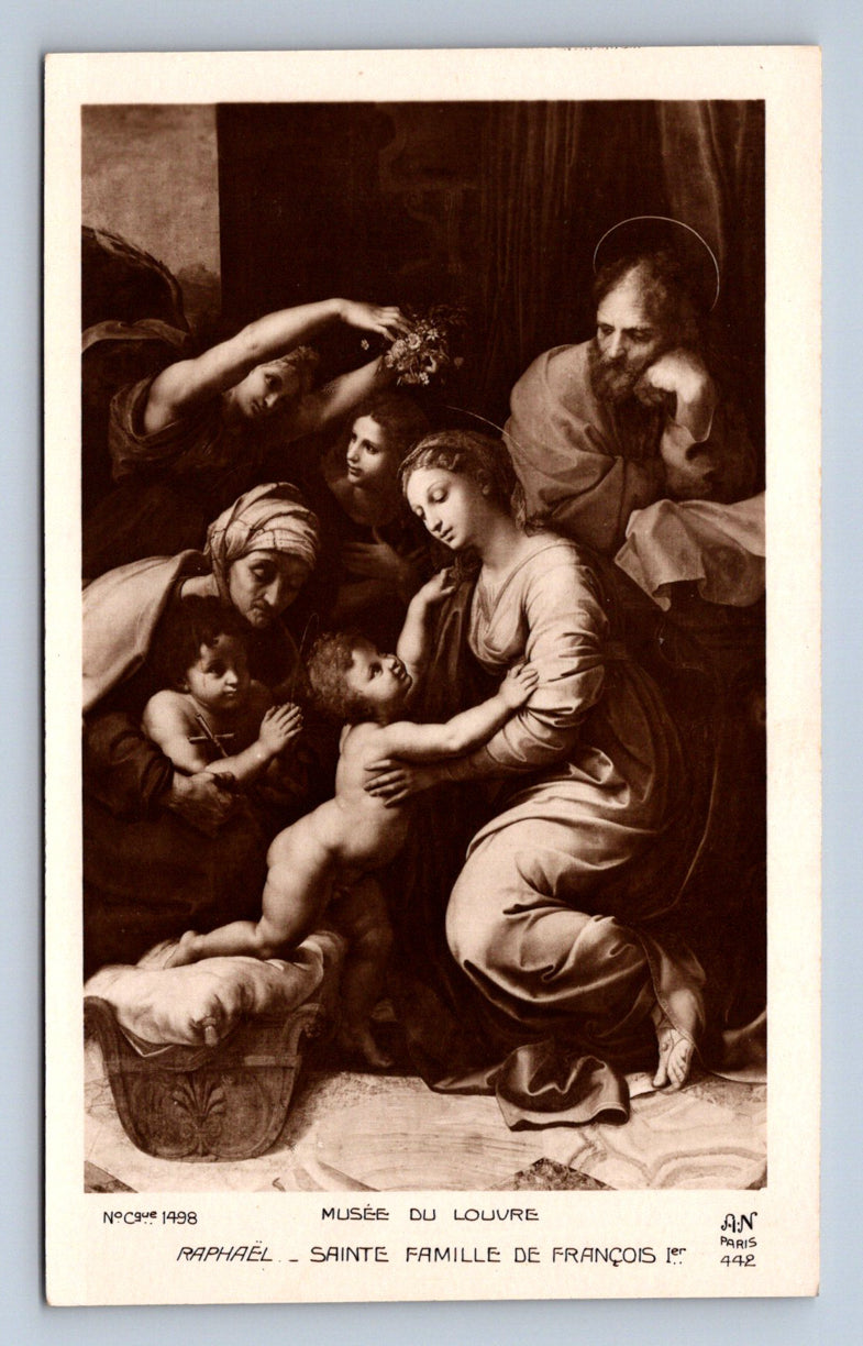 Pohlednice MUSÉE DU LOUVRE PARIS (ST1615)