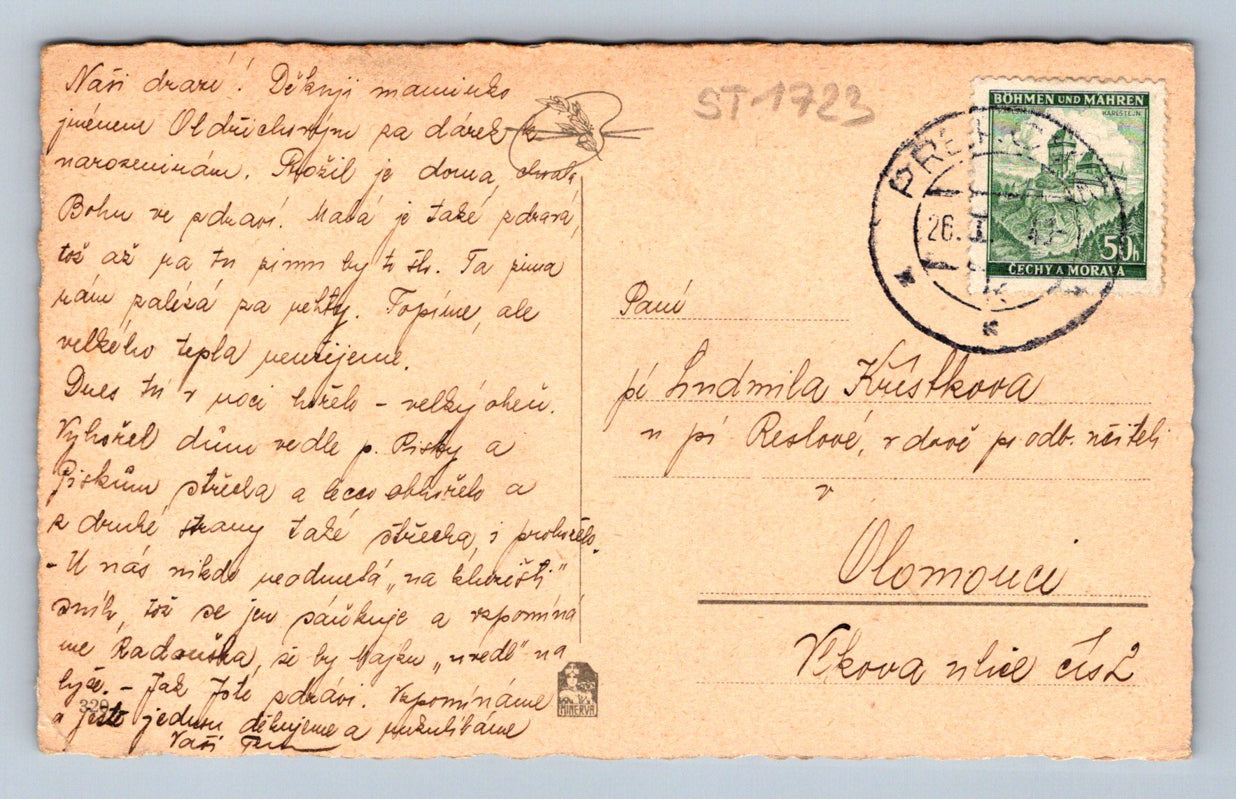Pohlednice POTOK (ST1723)