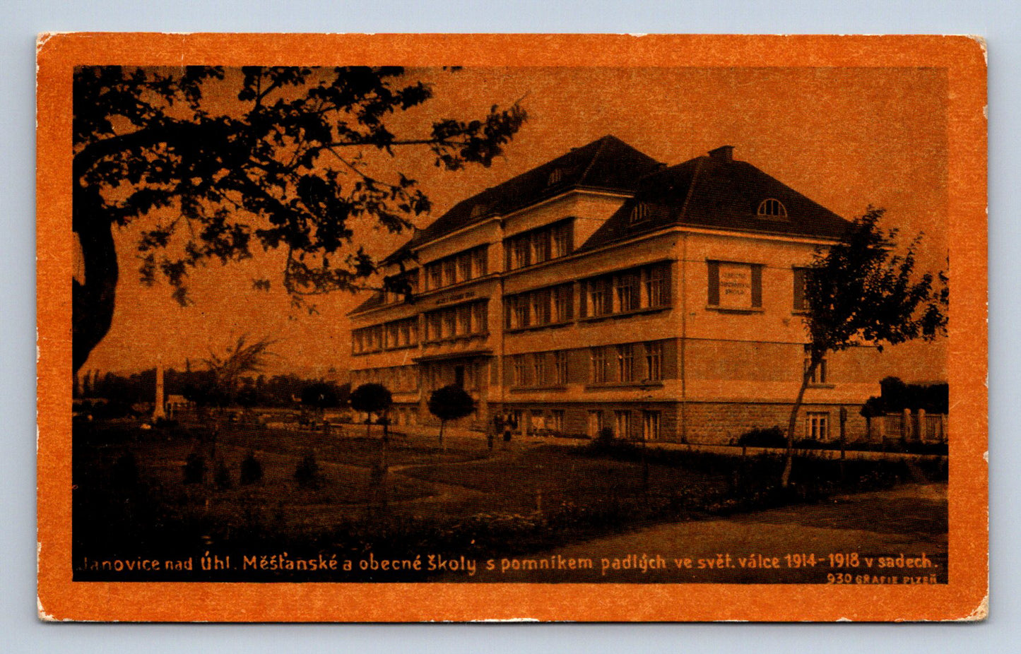 Pohlednice JANOVICE NAD ÚHL. (ST1800)