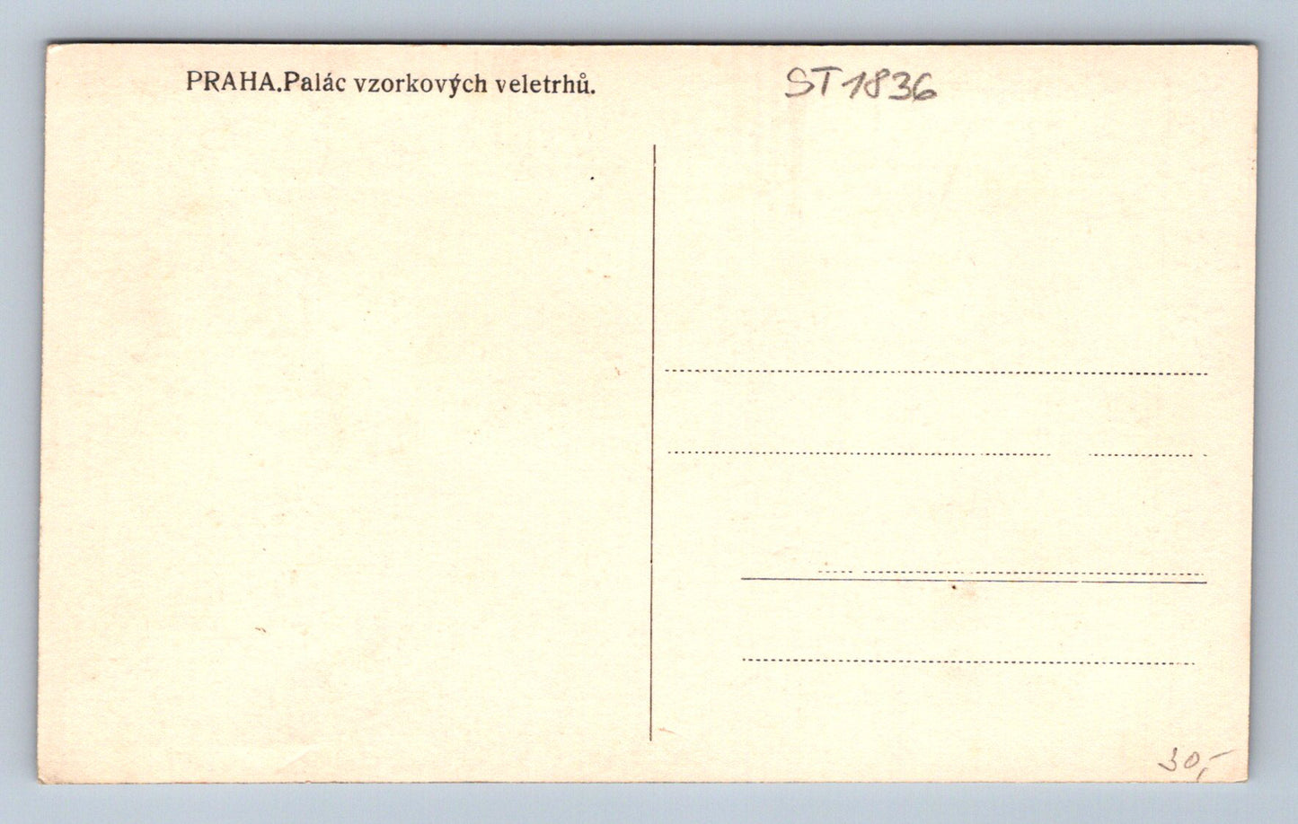 Pohlednice PRAHA (ST1836)