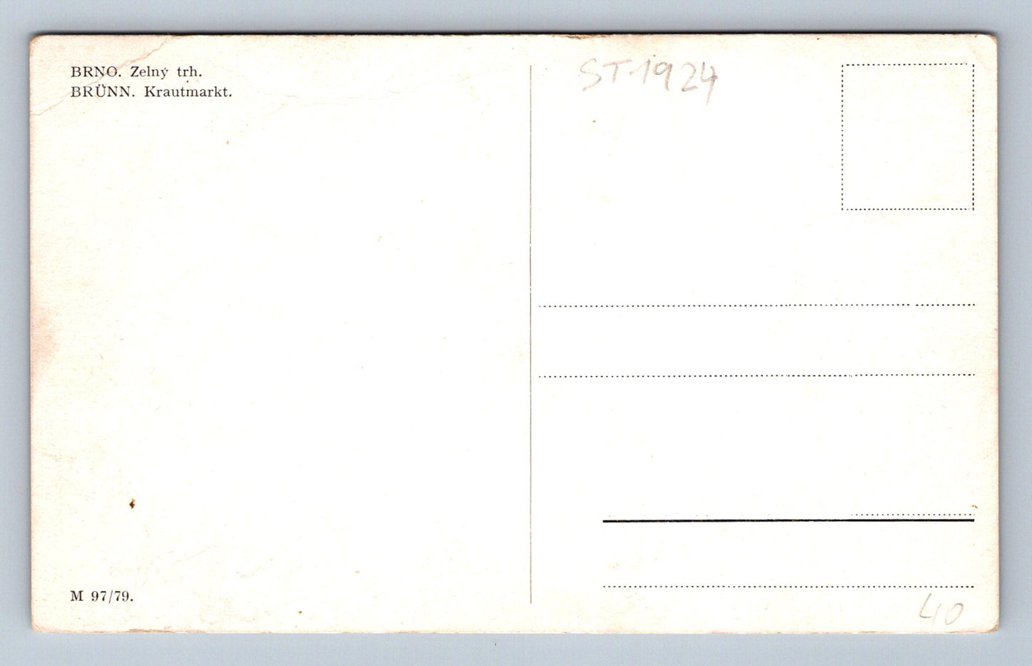 Pohlednice BRNO (ST1924)
