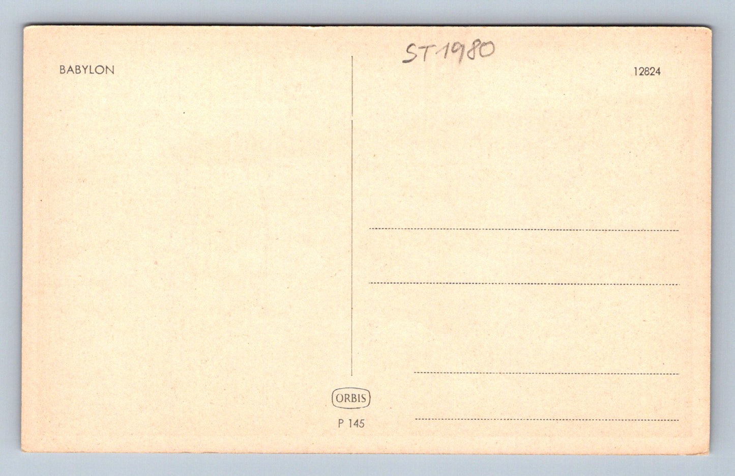 Pohlednice BABYLON (ST1980)