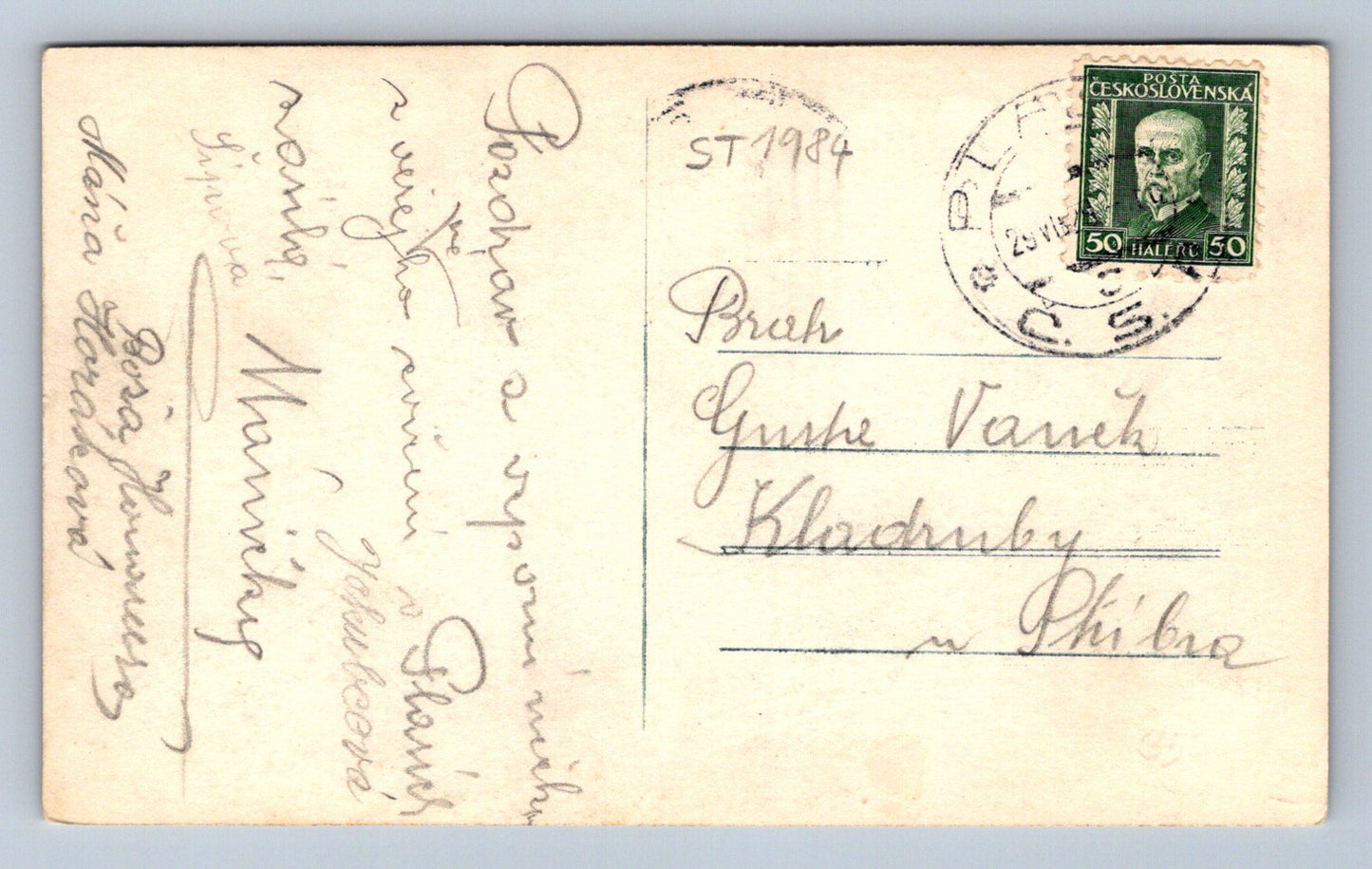 Pohlednice PLASY U PLZNĚ (ST1984)