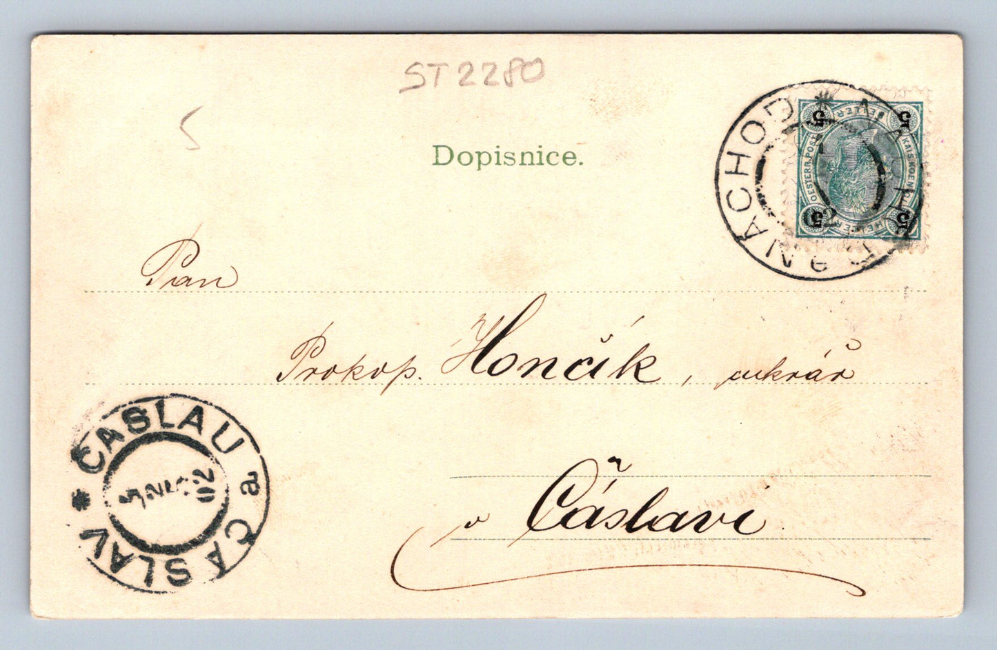 Pohlednice NÁCHOD (ST2280)