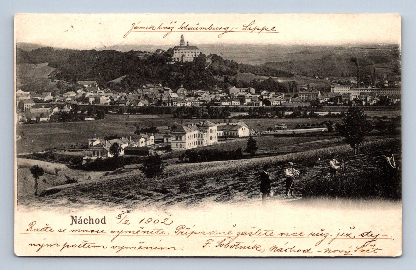 Pohlednice NÁCHOD (ST2280)