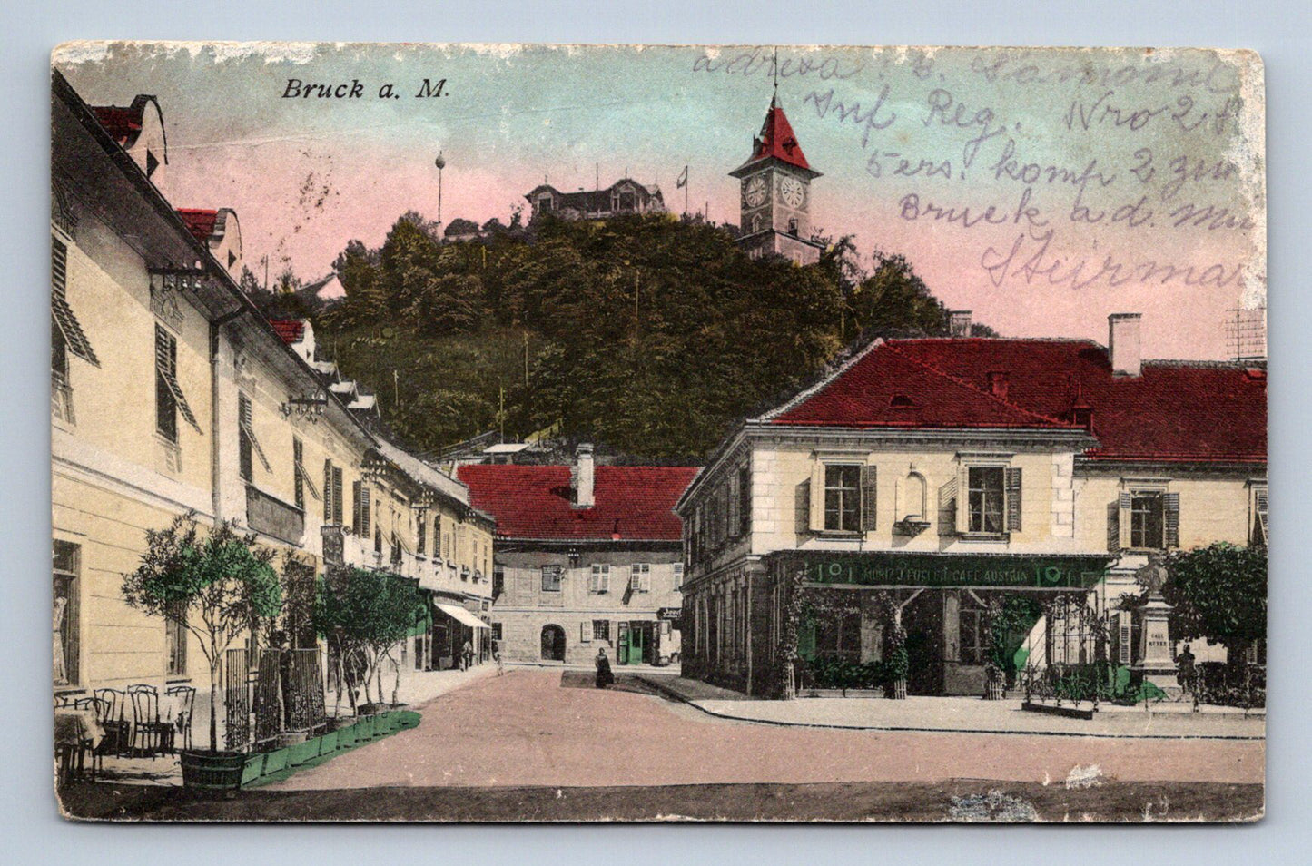 Pohlednice BRUCK .A. M. FELDPOST K.U.K (ST2295)
