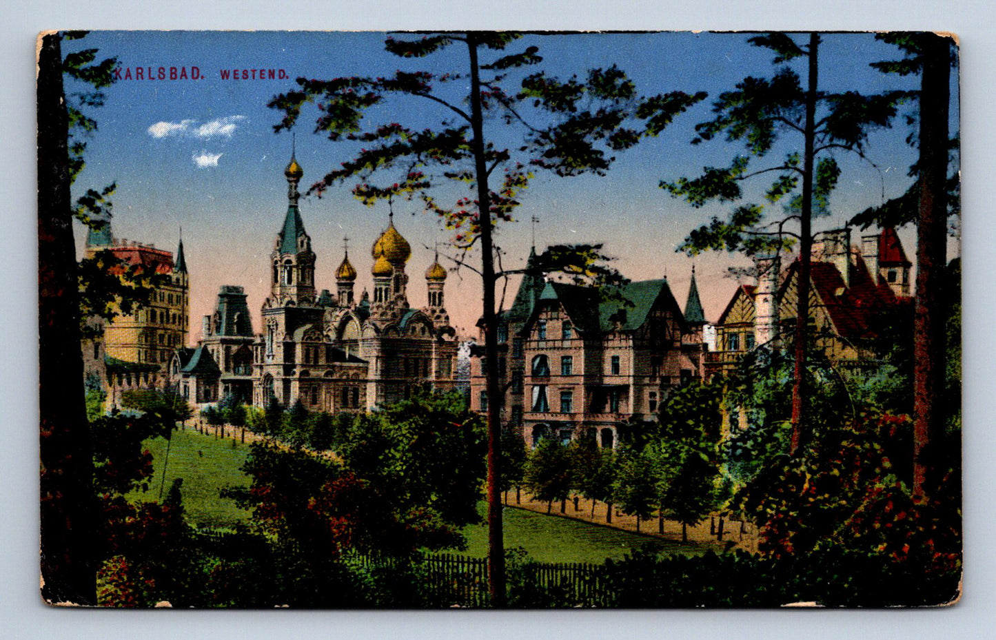Pohlednice KARLOVY VARY (ST2300)