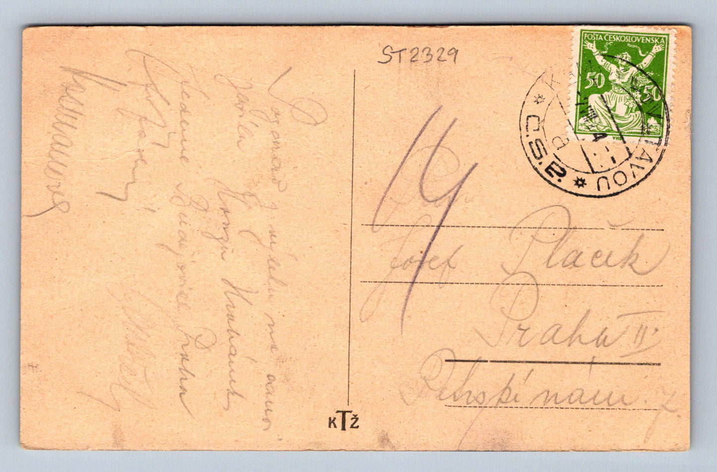 Pohlednice ORLÍK (ST2329)