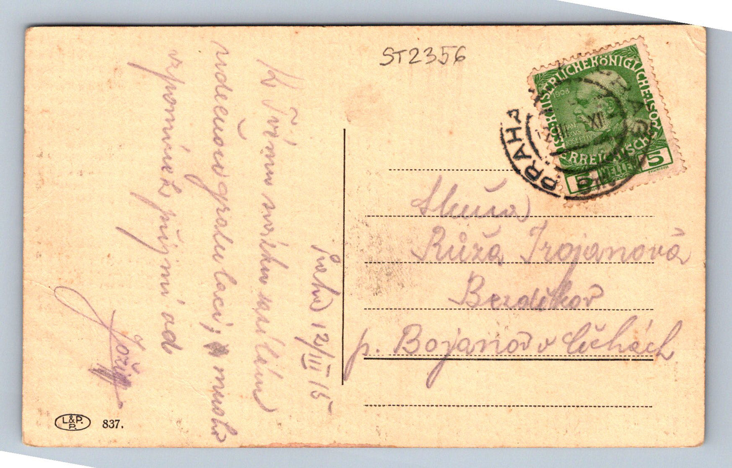 Pohlednice PARAHA (ST2356)