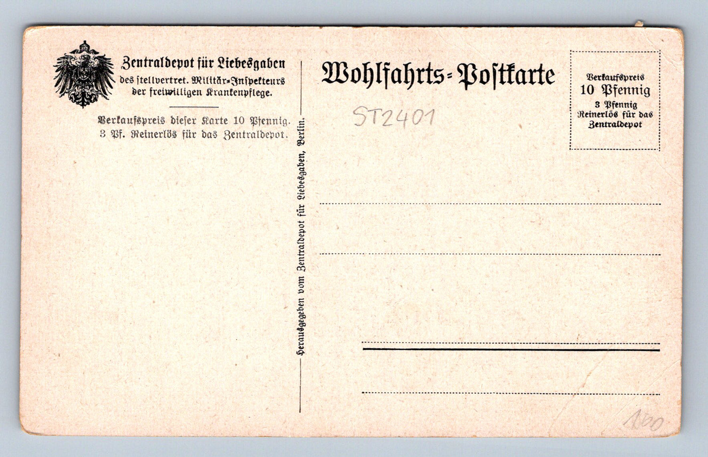Pohlednice GENERAL DER INFANTERIE LITZMAN (ST2401)