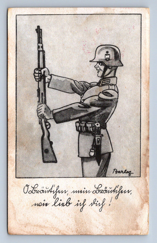 Pohlednice VOJÁK SS (ST2419)