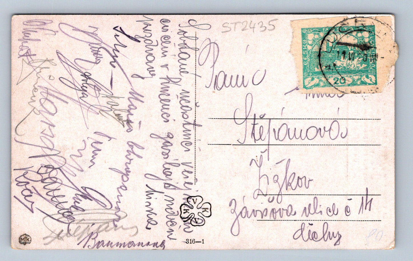 Postcard YOU ARE GOD'S WARRIORS (ST2435)