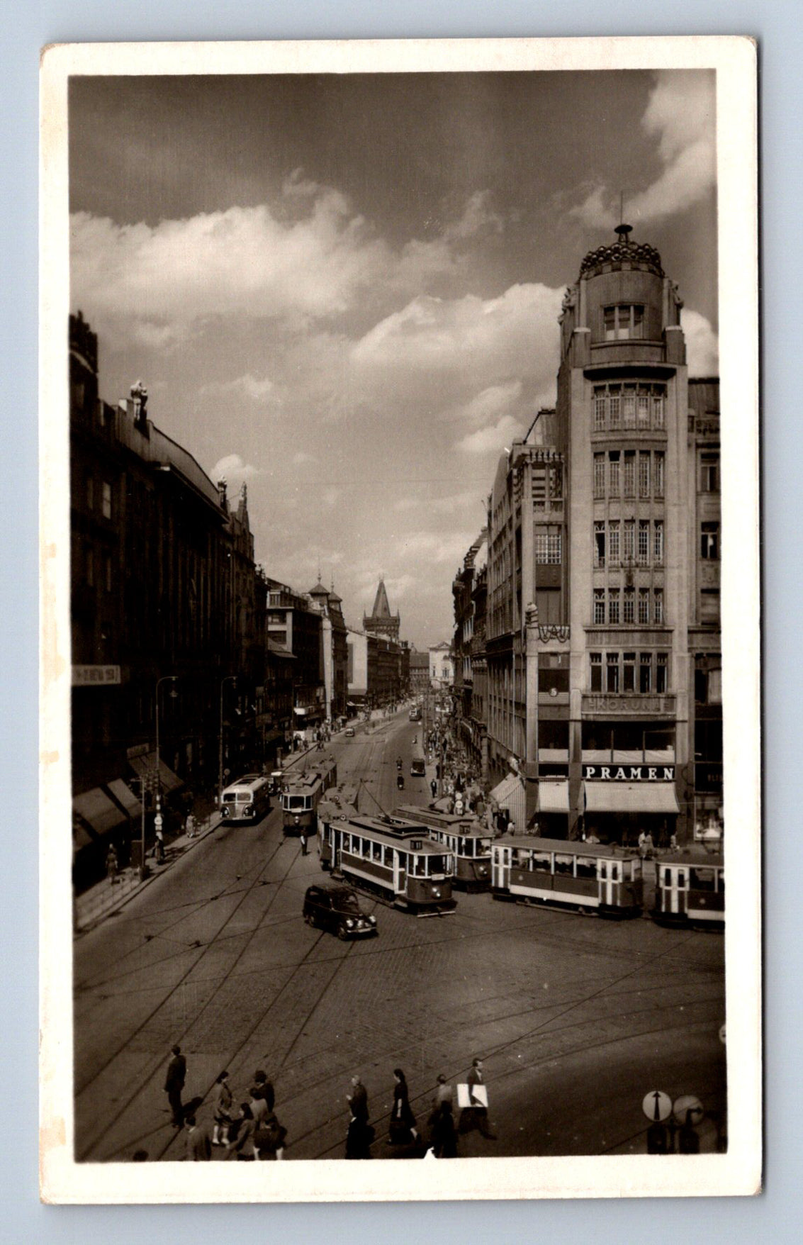 Pohlednice PRAHA PŘÍKOPY (ST707)