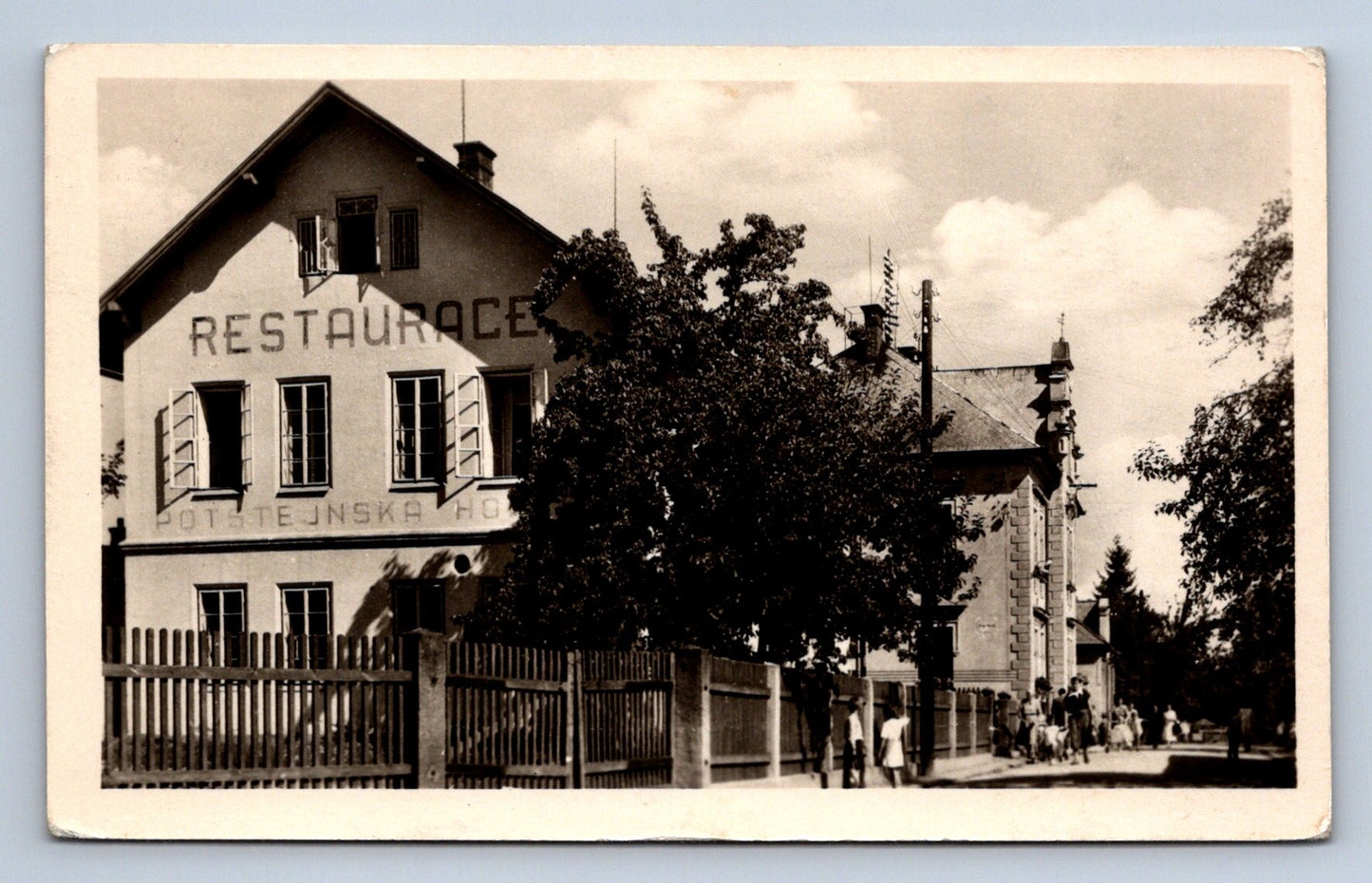 Pohlednice POŠTEJN RESTAURACE POTSTEJNSKÁ HOSPODA (ST745)