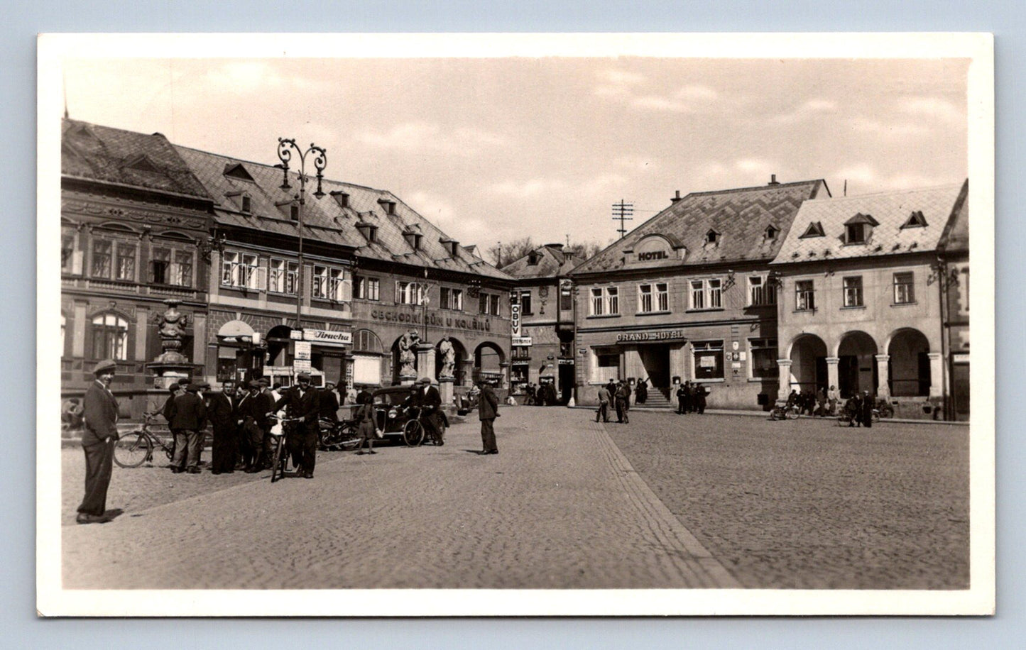 Pohlednice JILEMNICE - GRAND HOTEL (ST747)