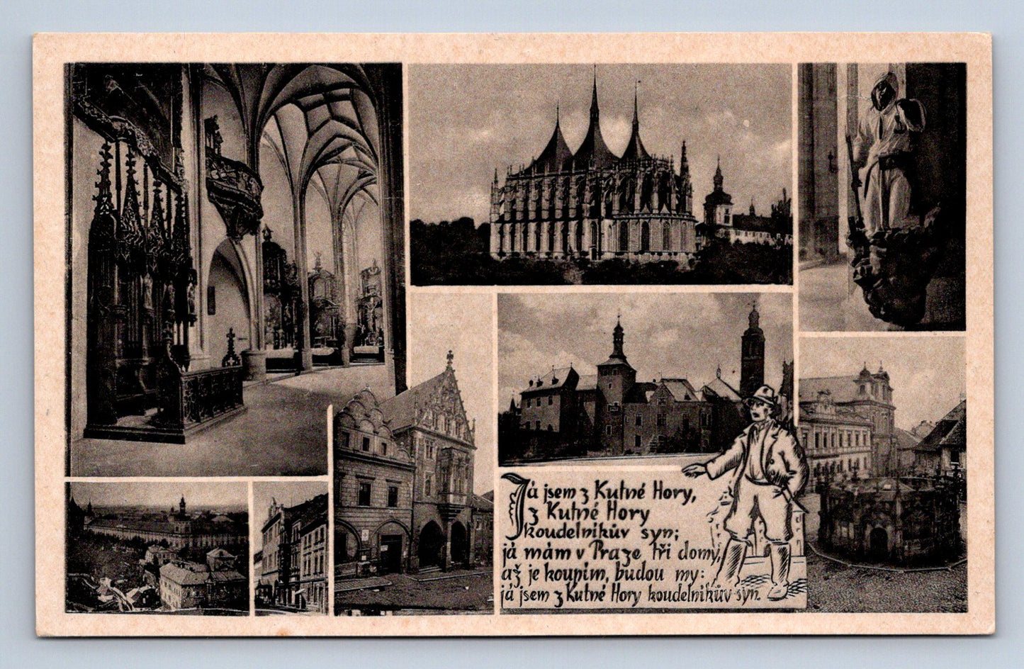 Pohlednice KUTNÁ HORA (ST756)