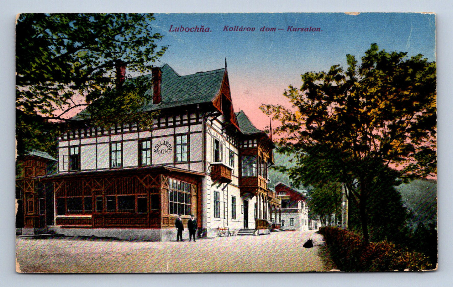 Pohlednice LUBOCHŇA - KOLLÁROV DOM - KURSALON (ST774)
