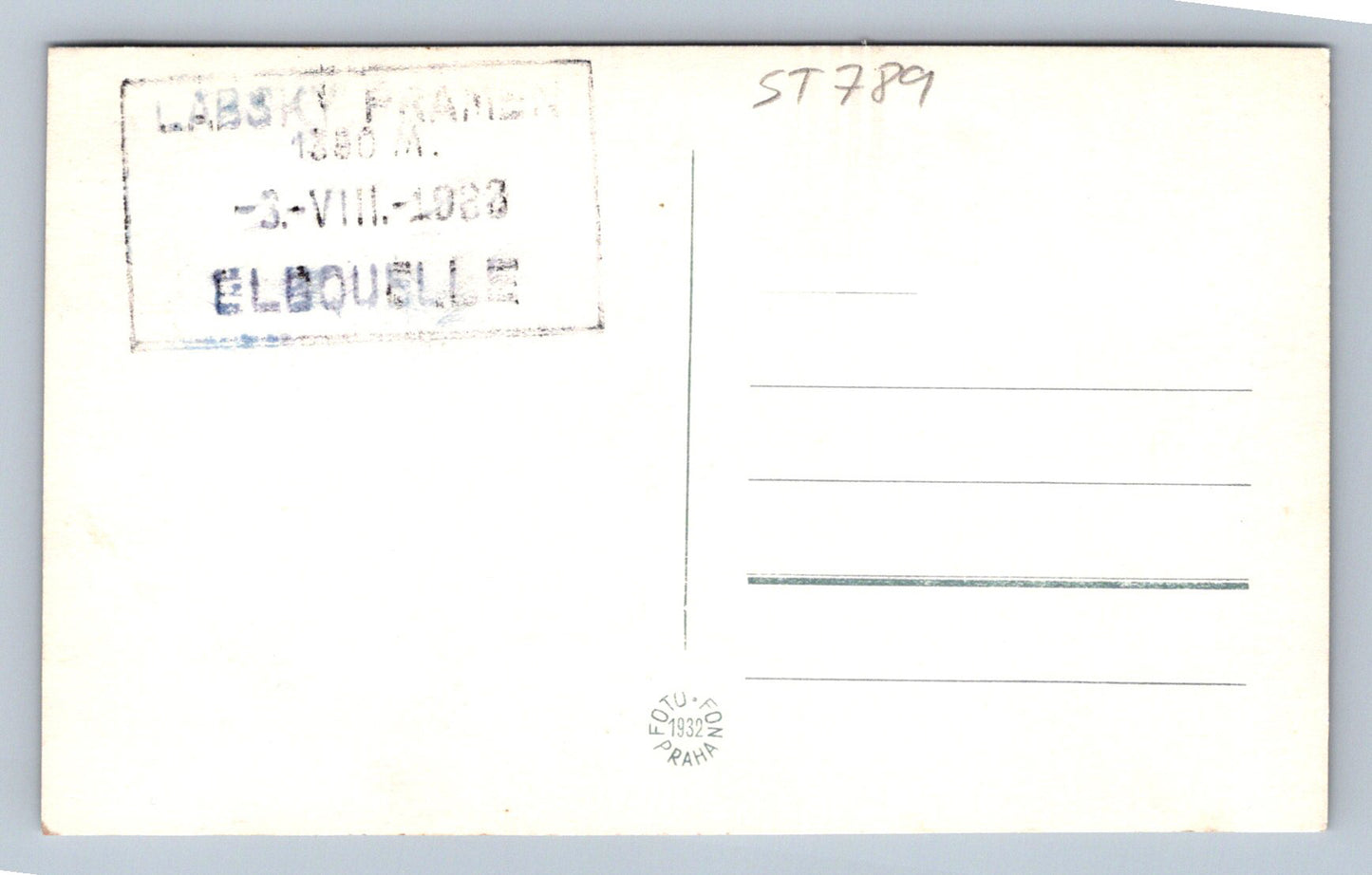 Pohlednice KRKONOŠE - VZNIK LABE (ST789)