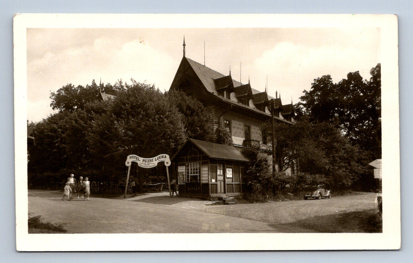Pohlednice ČESKÉ ŠVÝCARSKO - HOTEL MEZNÍ LOUKA (ST827)