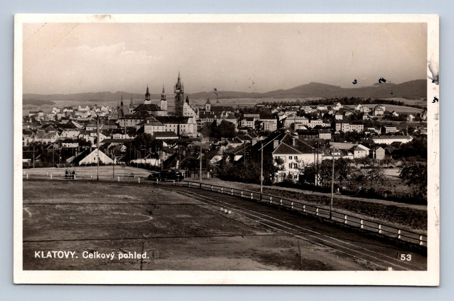 Pohlednice KLATOVY - CELKOVÝ POHLED (ST902)
