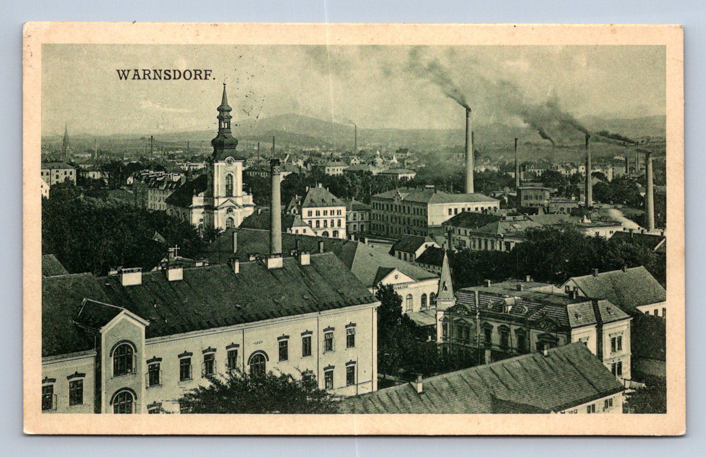 Pohlednice WARNSDORF (ST981)