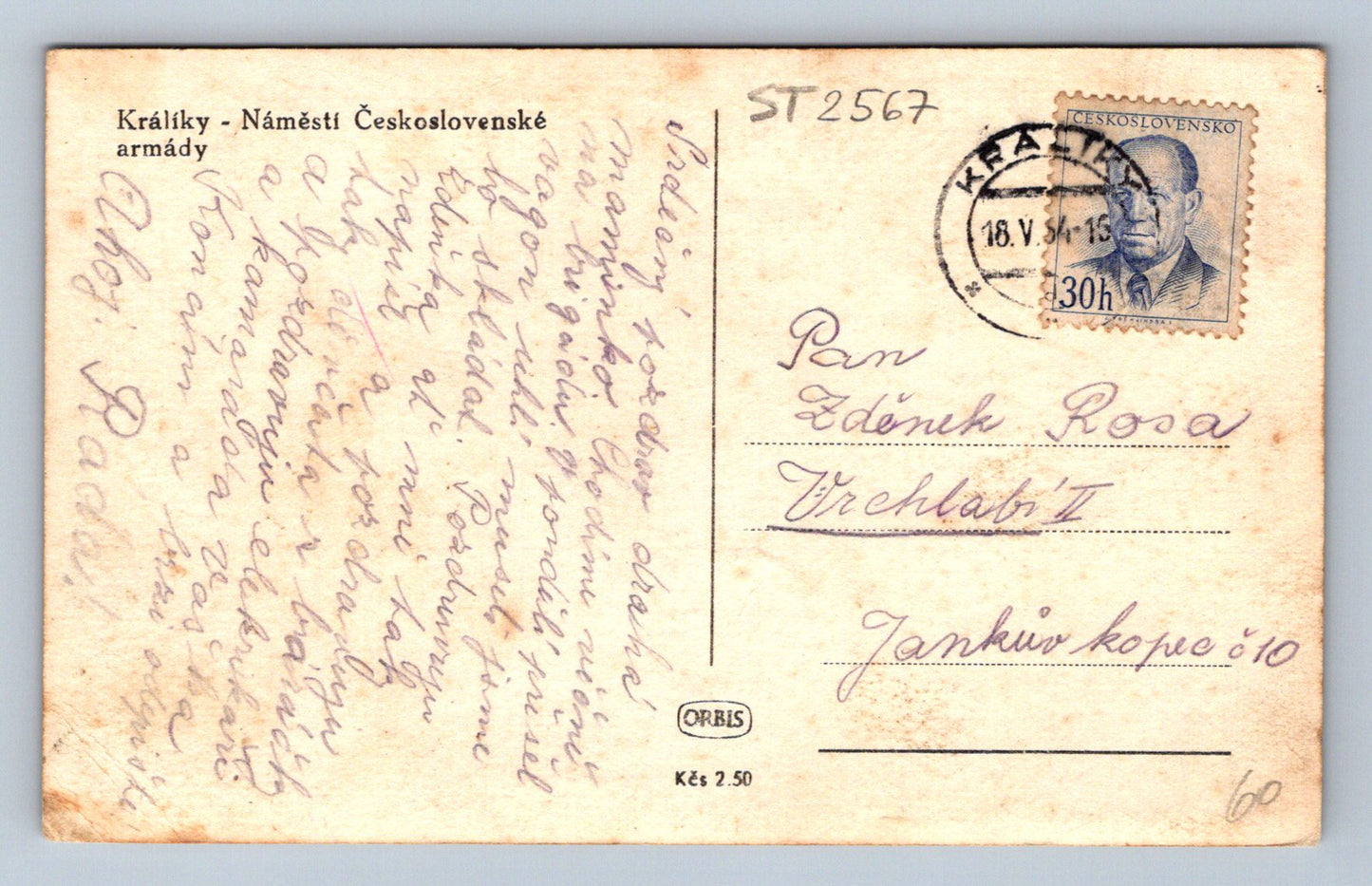 Pohlednice KRÁLÍKY (ST2567)