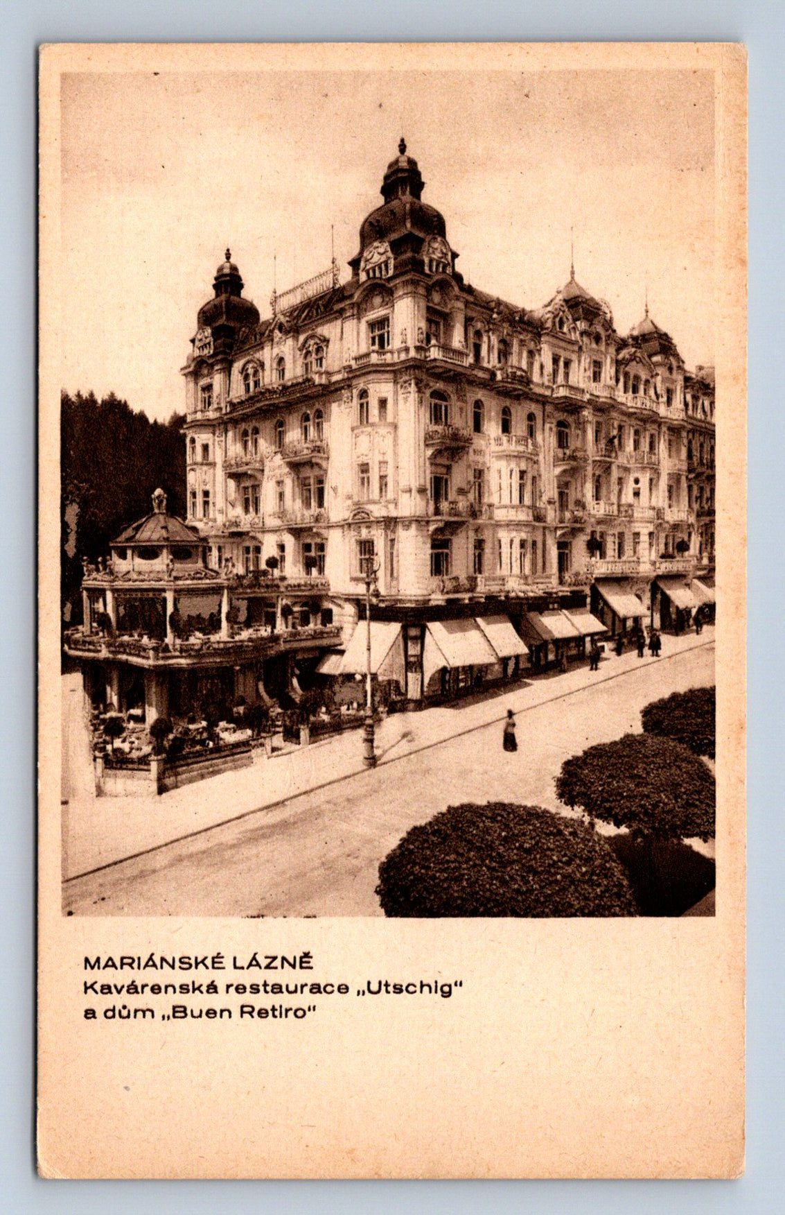 Pohlednice MARIÁNSKÉ LÁZNĚ (ST2606)