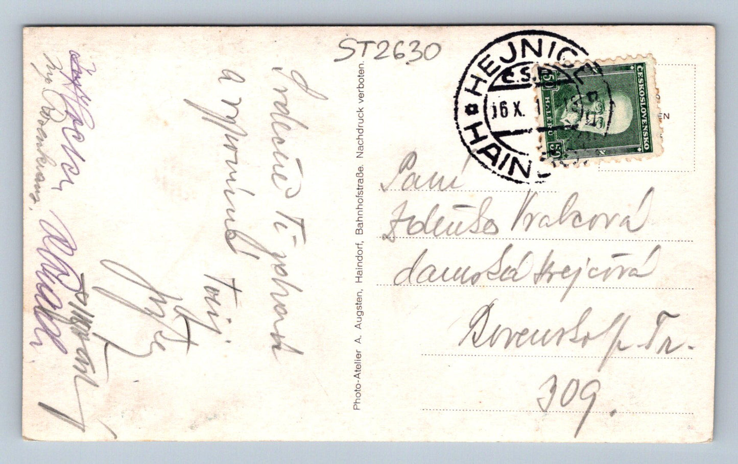 Pohlednice BAD LIEBWERDA KURHAUS (ST2630)