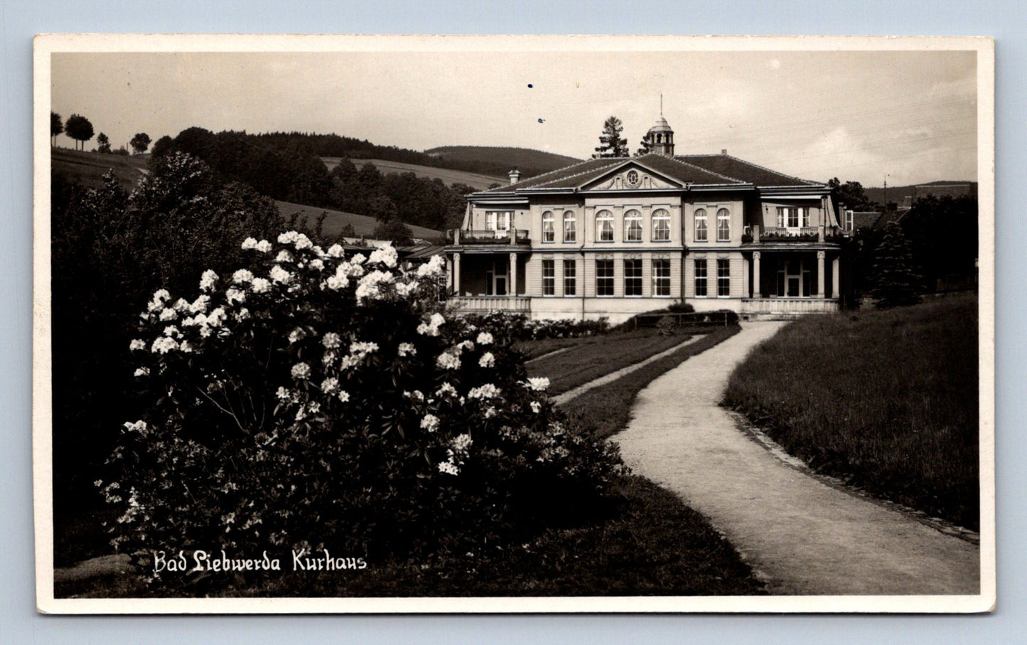 Pohlednice BAD LIEBWERDA KURHAUS (ST2630)