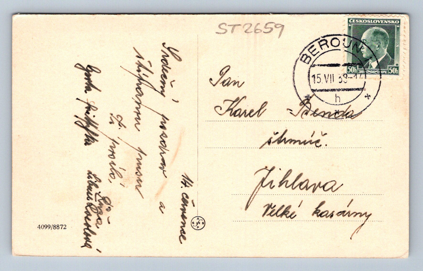 Pohlednice SV. JAN POD SKALOU (ST2659)