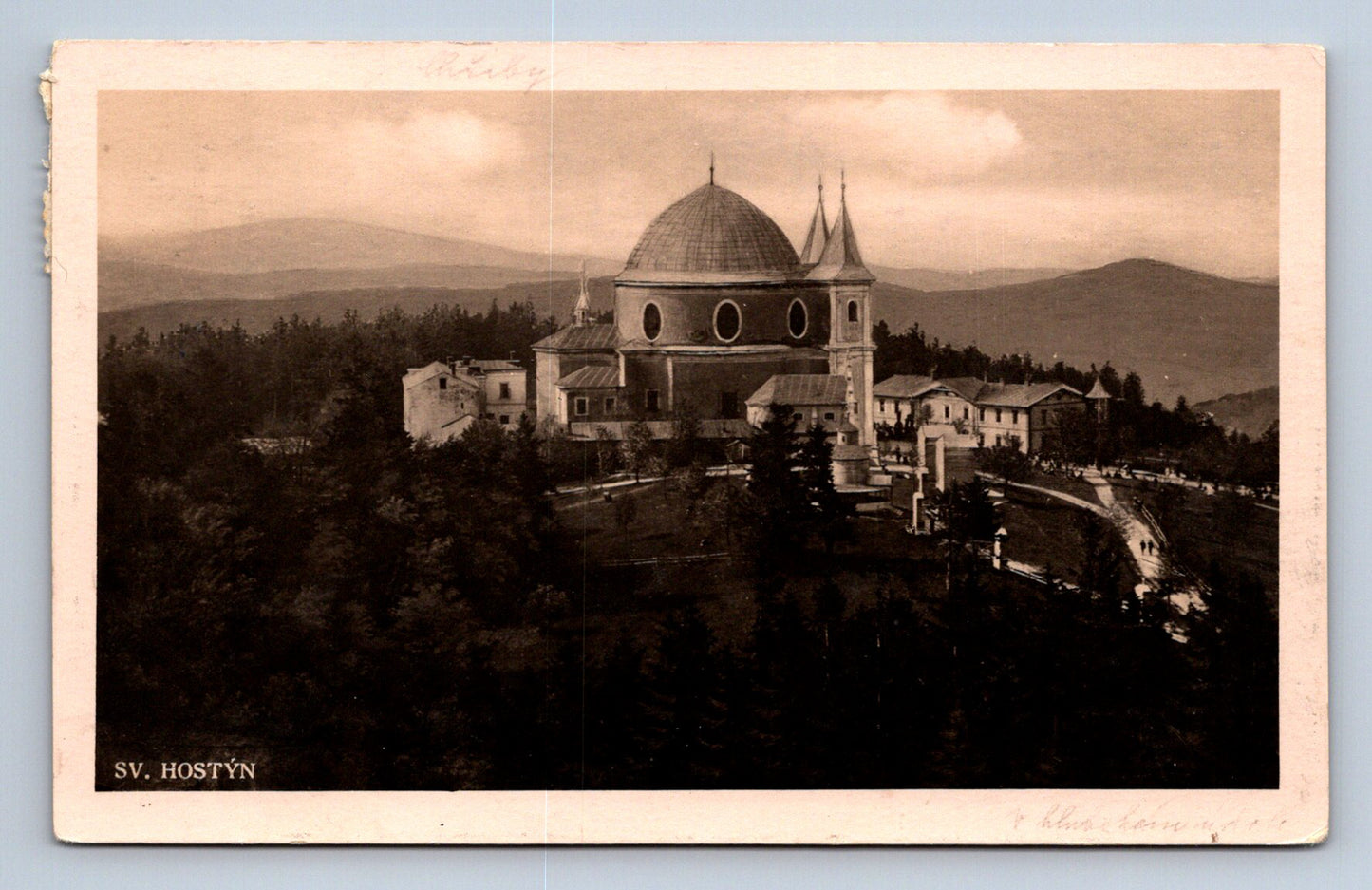 Pohlednice SV. HOSTÝN (ST2708)