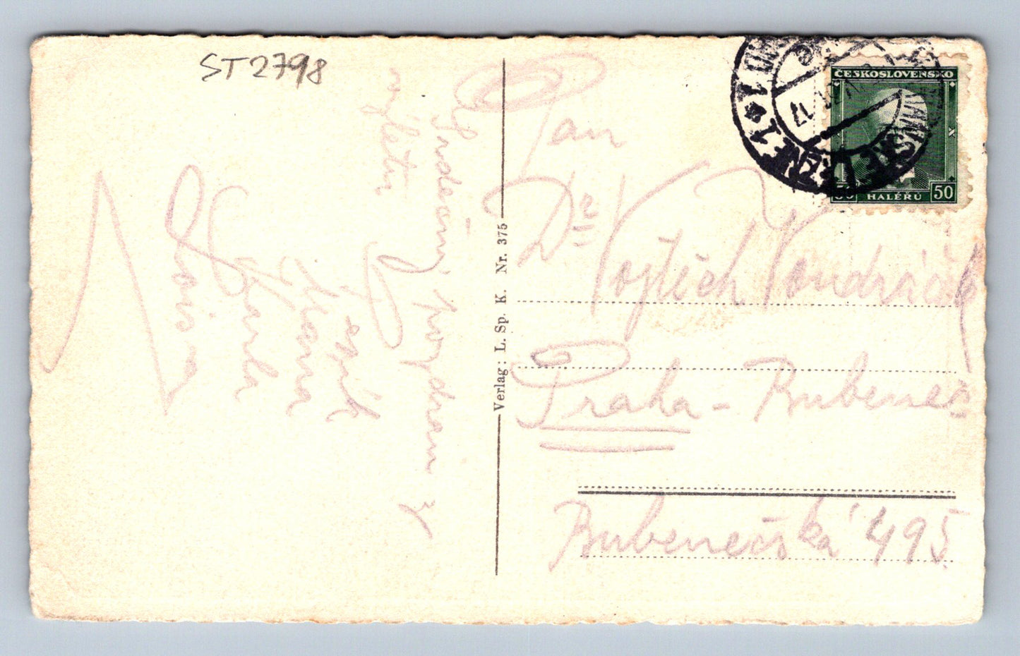 Pohlednice MARIÁNSKÉ LÁZNĚ (ST2798)