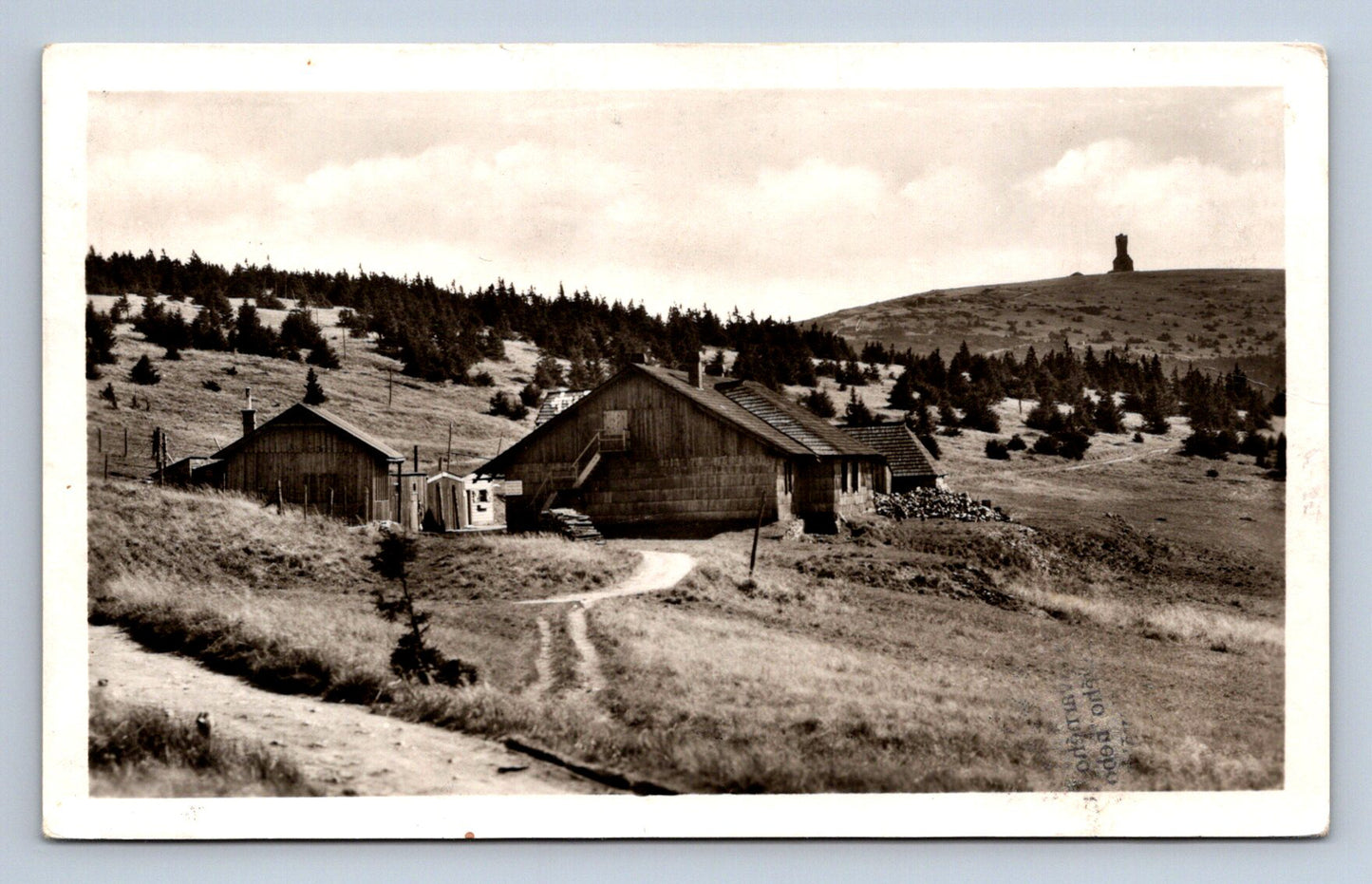 Pohlednice ŠVÝCÁRNA POD PRADĚDEM V POZADÍ PRADĚD (ST2805)