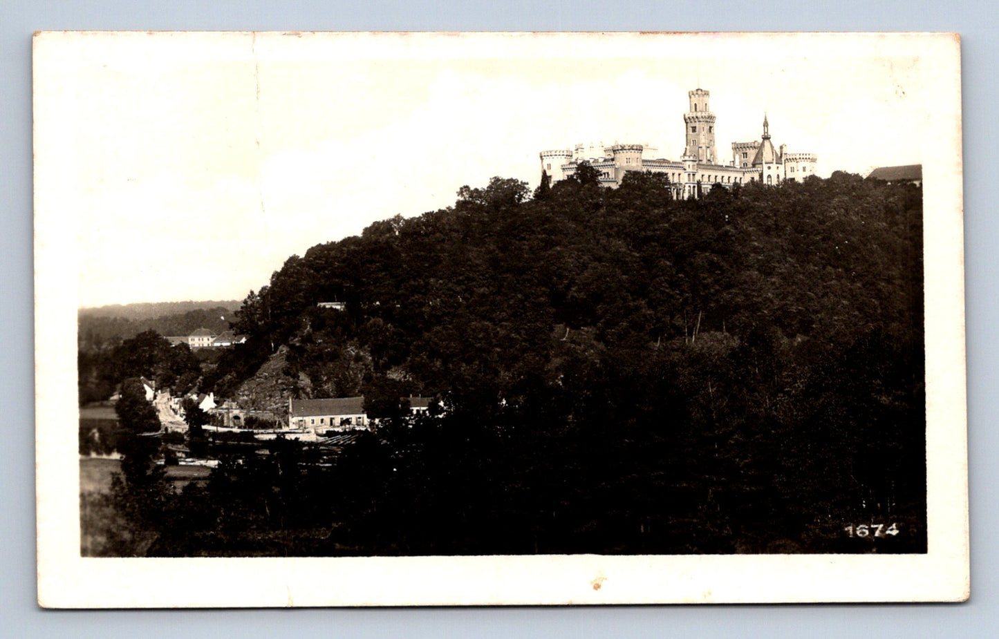 Pohlednice HLUBOKÁ NAD VLTAVOU (ST2872)