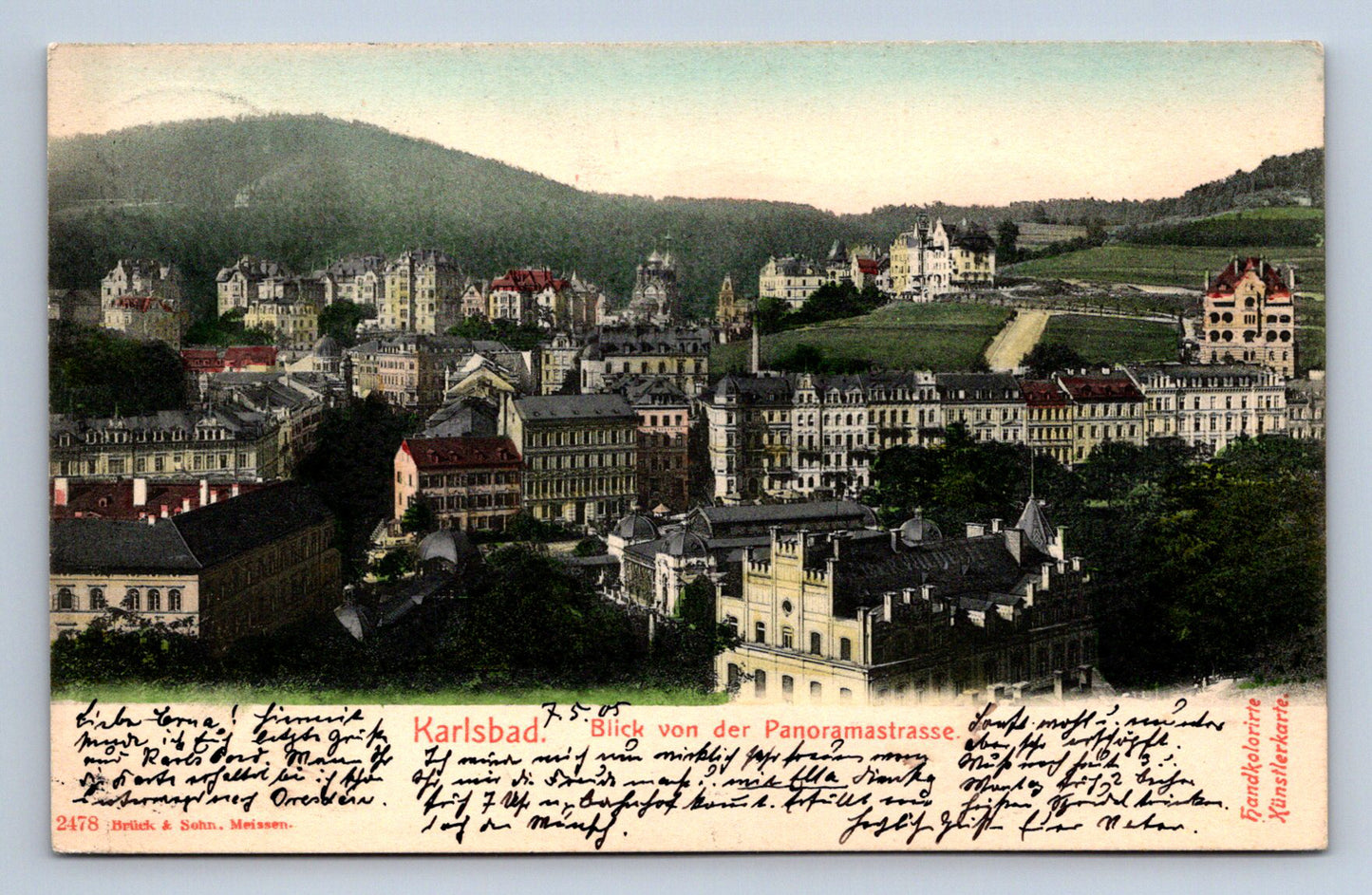 Pohlednice KARLOVY VARY (ST2920)
